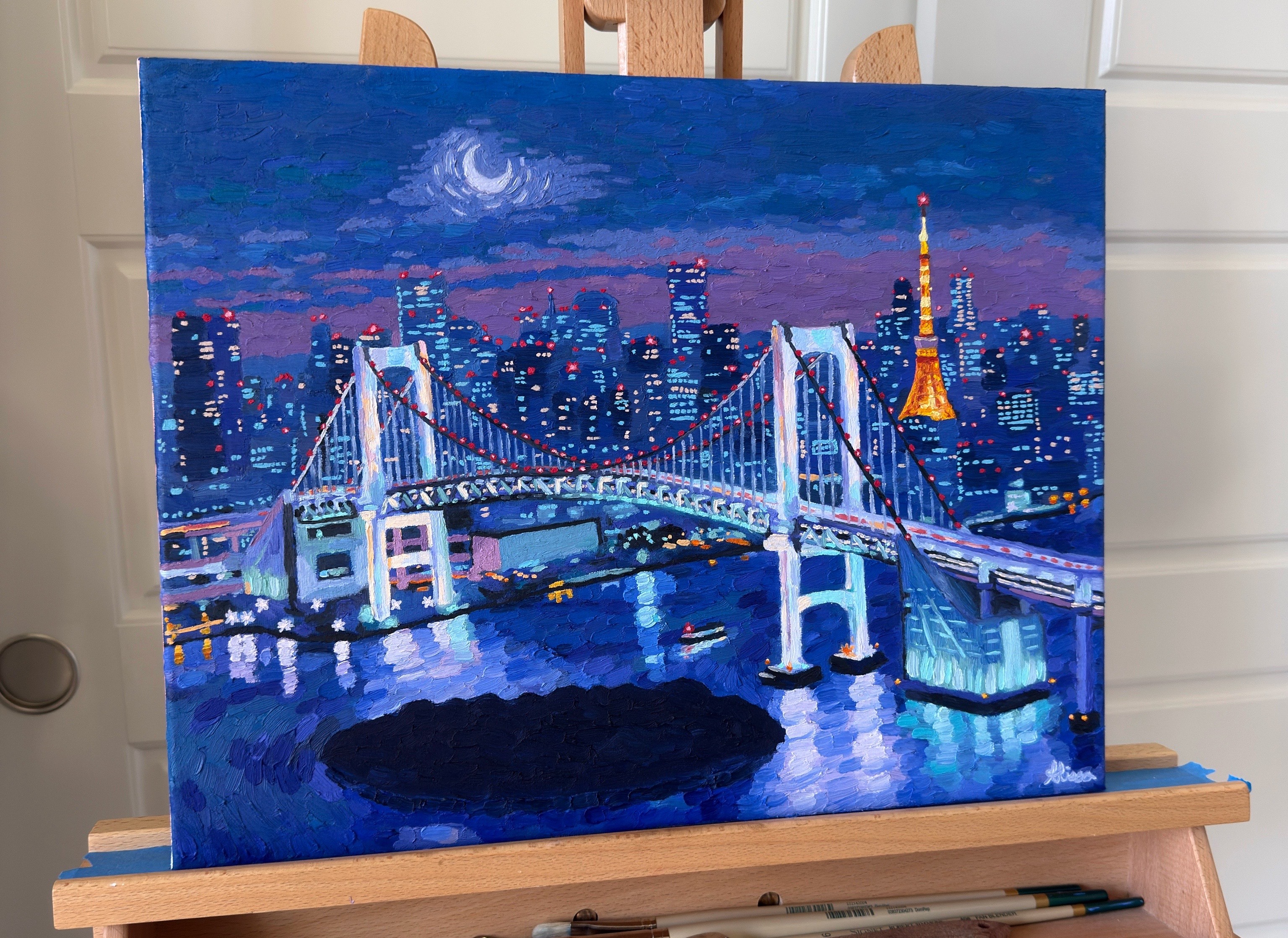 Rainbow Bridge — Van Gogh Study
